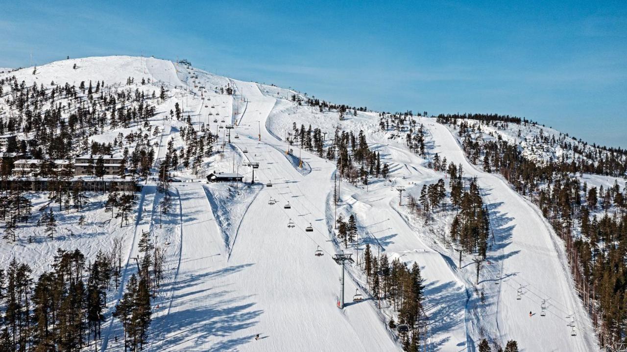 Ski-Inn Kelohuoneisto Pyhaetunturissa Pelkosenniemi 外观 照片