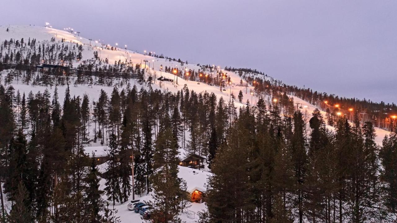 Ski-Inn Kelohuoneisto Pyhaetunturissa Pelkosenniemi 外观 照片