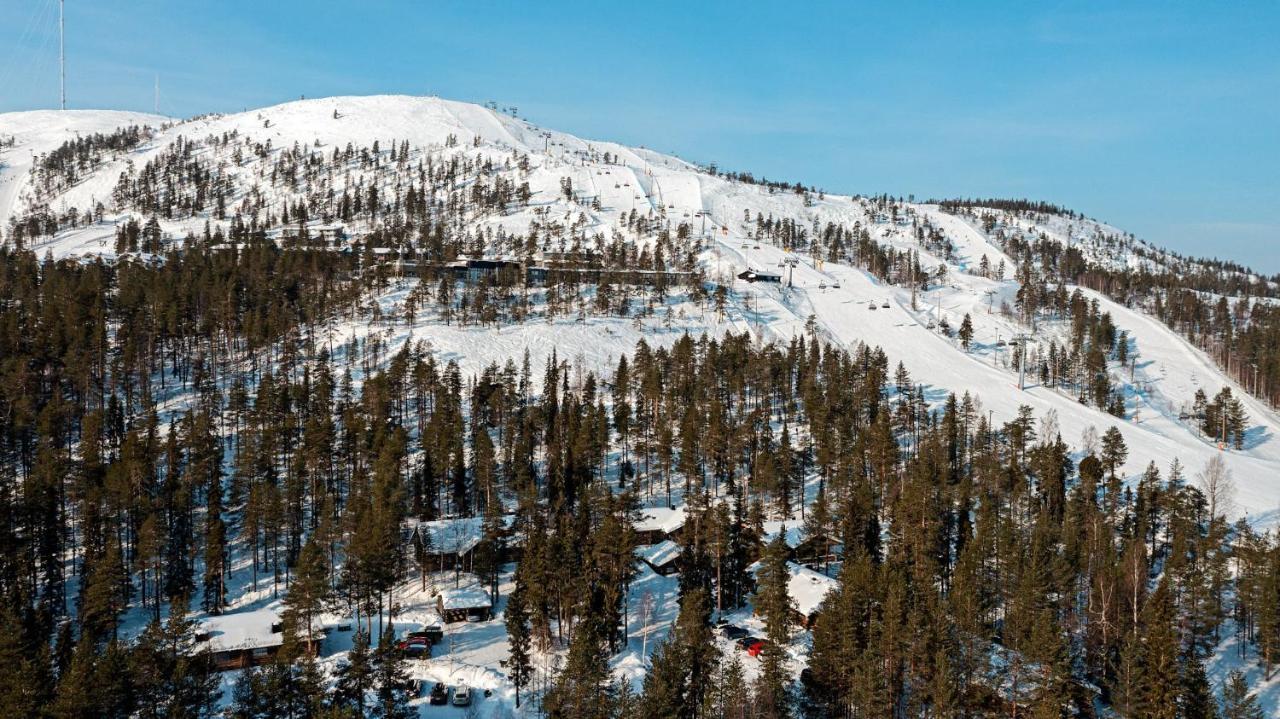Ski-Inn Kelohuoneisto Pyhaetunturissa Pelkosenniemi 外观 照片