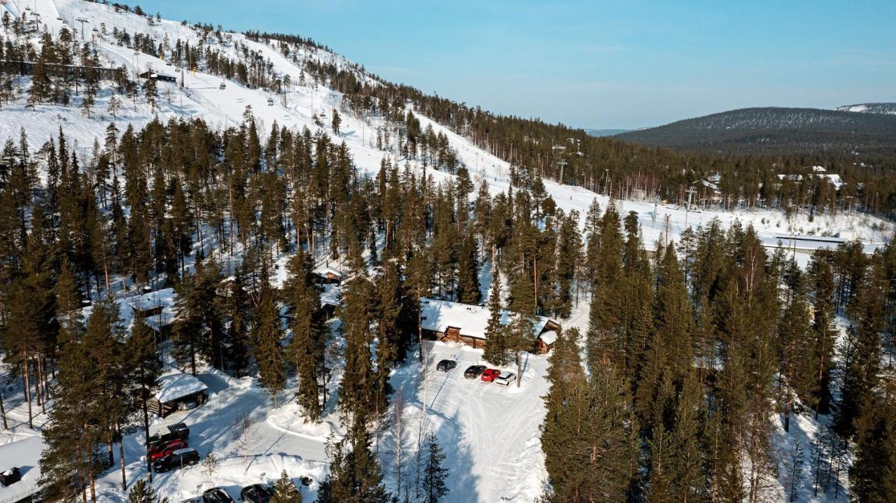 Ski-Inn Kelohuoneisto Pyhaetunturissa Pelkosenniemi 外观 照片